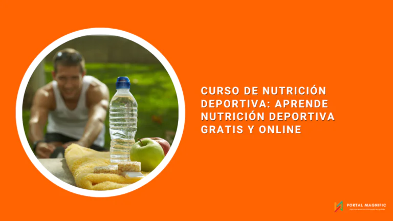 Curso de nutrición deportiva: Aprende nutrición deportiva gratis y online