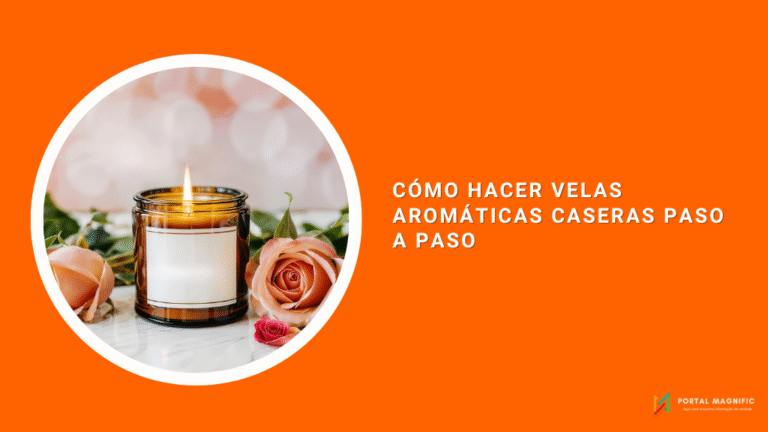 Cómo hacer velas aromáticas caseras paso a paso